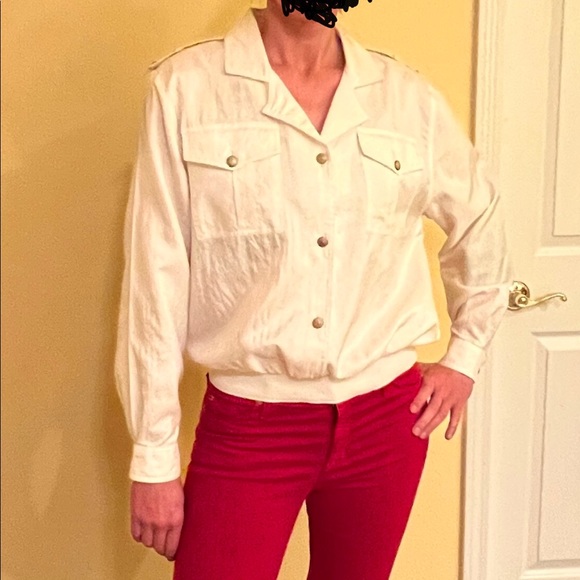 Retro Button-Down Pullover - Picture 3 of 7